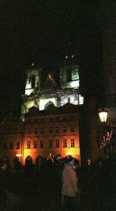 Prager Altstadt bei Nacht
